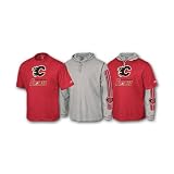 Calgary Flames Block Party Long Sleeve T-Shirt Size Large