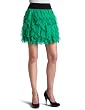XOXO Junior's Solid Waterfall Ruffle Skirt