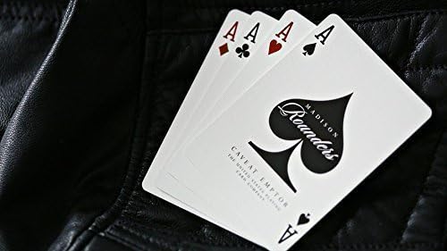 Madison Rounders White Playing Cards by Daniel Madison