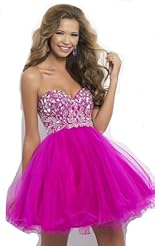 Chiffon/Taffeta/Tulle Beaded Applique Crystals Lace Crystal Bandage Dress/Bodycon Dress/Bridesmaid Dress 