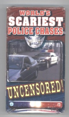 Buy World's Scariest Police Chases Uncensored! VHS by Pursuit Productions