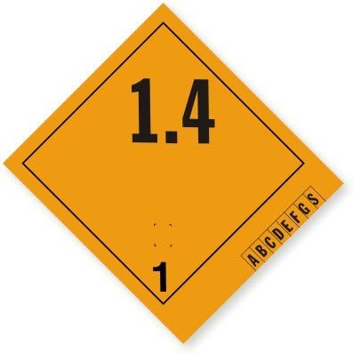 1.4 1 (with modular numbers), White Vinyl Labels, 500 Labels / Roll, 4.5" x 4"