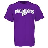 Kansas State Wildcats Purple Youth School Mascot T-shirt