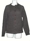 CHIMALA Mens Wool Elbow Patch Sweater in Gray