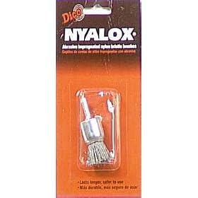 Gray- Nyalox Bristle Brush End by Dico Products