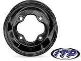 1999-2008 HONDA TRX400EX: ITP T-9 GP REAR RIM 9x8 3B+5N BLACK