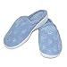 totes ISOTONER Womens Terry Scalloped Embroidered Clog Slippers, XL, Pink