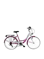 Girardengo Bicicleta Monotrave Acero Holanda Lila / Blanco