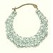 Evoke 9ct Gold Clear CrystallizedTM - Swarovski Elements Grooved Oval Creole