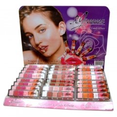 Candy Bar LipGloss inc 5 Coloured Lipglosses, a Mirror & 1 Applicator Brush