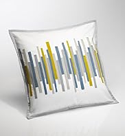 Conran Crewel Stitch Lines Square Cushion