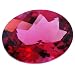 Jewelry : Large Pink Tourmaline 14x11 MM Oval Checkerboard Cut: 6.20 Carats! - FREE Shipping, FREE Beautiful Gemstone Box, FREE Gemstone Information card by GIA Gemologist Michael Valitutti