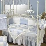 Baby King Blue Crib Set