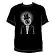 Residents Classic Eyeball Adult T-Shirt In Black