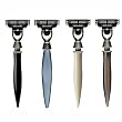 eShave 3 Blade Luxury Nickel Plated Razor with Lucite Handle