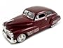 1948 Chevy Aerosedan Fleetline Red 1:24 Diecast Car Model