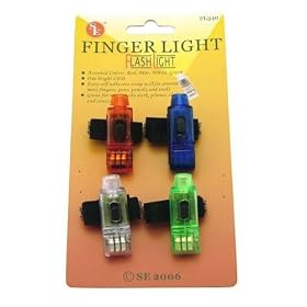 SE Finger LED Light (4 Pack)