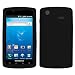 Fashionable Perfect Fit Soft Silicon Gel Protector Skin Cover (Faceplate/Snap On) Rubber Cell Phone Case for Samsung Captivate (Galaxy S) I897 AT&T - BLACK