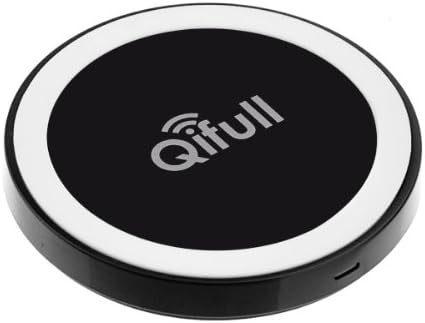 Qifull QT20 Qi Wireless Charger Pad for Google Nexus 5/4/7 Nokia Lumia 920/820 HTC 8X LG Optimus LTE2 (Black+White)