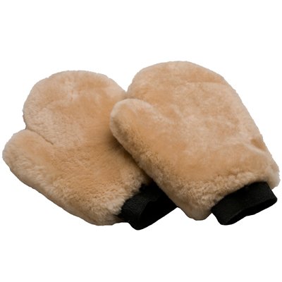 GP Natural Sheepskin Wash Mitt