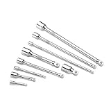 Clarke PRO171 Wobble Extension Bar Set 9pc Square Drive