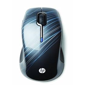 HP Wireless Comfort Mobile Mouse,HDX Mouse-  Titanium