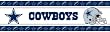NFL Dallas Cowboys - Boys Football Wall Border Roll