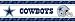 NFL Dallas Cowboys - Boys Football Wall Border Roll