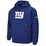 NFL Mens New York Giants Grey End Zone Playbook Hood
