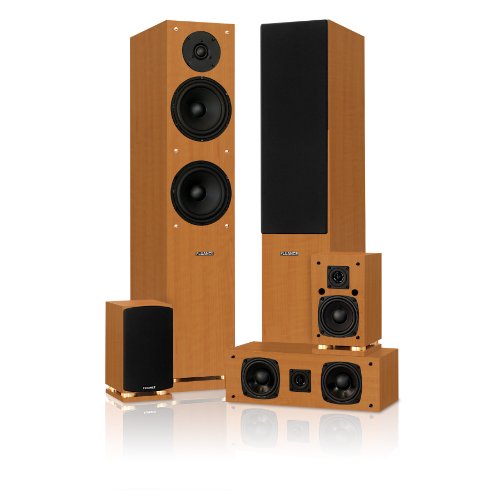 Fluance SXHTB+ 5 Speaker Surround Sound Home Theater System