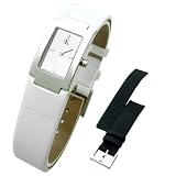 Calvin Klein �i�J���o���N���C���j Change Belt �`�F���W�x���g �u���b�N�~�z���C�g�T�e�� ���f�B�[�X�E�H�b�` K0421123C