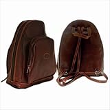 Tony Perotti Italico Monza Zip-Around Backpack PI220404 Color: Black, Customize: Yes