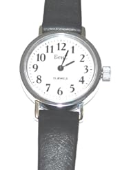 Ladys Wind-up Watch 15 Jewel movement Silver Tone