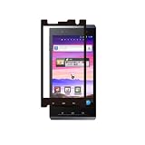 iBUFFALO docomo REGZA Phone T-01D 【絶対気泡ができない】液晶保護フィルム防指紋イージーフィット/反射防止タイプ(ブラック) BSEFT01DBK