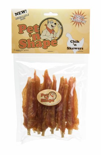 Childrens Toyshop  Pet Supplies : Pet 'n Shape Chik 'n Skewers, 8 Ounce