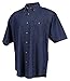 Tri-Mountain Men's 100% Cotton Scout Stonewashed Denim Shirt (3 Colors, XS-6XLT)