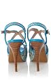 Colorful Raffia Platform Sandal