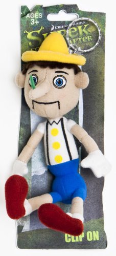 Shrek 200739 - Pinocchio Pl&uuml;schschl&uuml;sselanh&auml;nger 12 cm Preisvergleich