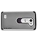 D'eJoy LG Leon C40 LG Power L22C LG Tribute 2 LS665 LG Risio Dual Layer Dual-Armor Series Full Body Protection Anti-Scratch Case - Slate Gray