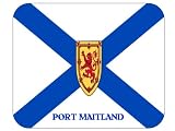 Canadian Province - Nova Scotia, Port Maitland Mouse Pad
