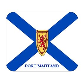 Canadian Province - Nova Scotia, Port Maitland Mouse Pad