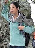 Women's Portland stretch bonded soft shell hooded jacket