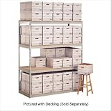 Penco 46605AP Record Storage Shelving Starter Units - For Use with Decking