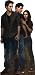 Edward, Jacob & Bella -- Love Triangle (The Twilight Saga: New Moon) Life-Size Standup Poster and Collectible Bookmark Combination