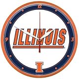 Illinois Fighting Illini Wall Clock