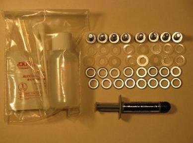 41yq2jUeupL Xbox 360 Repair Kit XCLAMP 3 Red Light Fix X Clamp RROD Red Ring w/ Hardware Arctic Silver 5 Thermal Paste and Premium Citrus CPU/GPU Heatsink cleaning kit