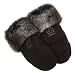 66 North Women's Kaldi Arctic Wool Mitten With Faux Fur