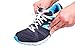 Just Solutions! Stretch Laces -White, Grey, Black (Elastic No Tie Shoelaces)