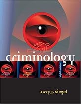 Criminology (with InfoTrac) Criminology (with InfoTrac)