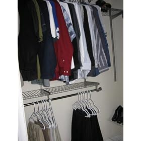Rubbermaid Configurations 3-to-6-Foot Classic Custom Closet Kit